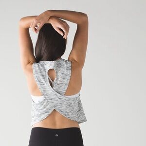 Lululemon Fast As Light Muscle Tank
Tiger Space Dye Black White